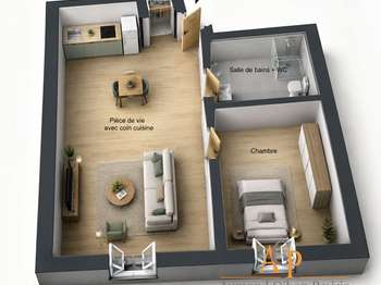 Vente appartement 2 pièces Vente appartement 2 pièces