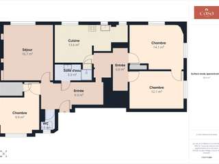 Vente appartement 4 pièces