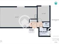 Vente appartement 2 pièces Vente appartement 2 pièces