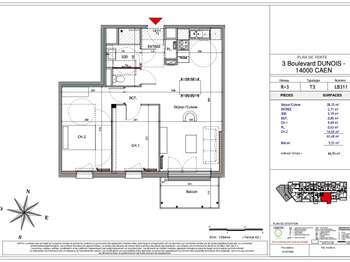 Vente appartement 3 pièces