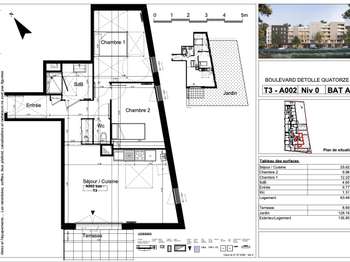 Vente appartement 3 pièces