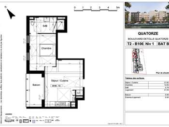 Vente appartement 2 pièces Vente appartement 2 pièces