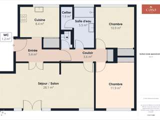 Vente appartement 4 pièces Vente appartement 4 pièces