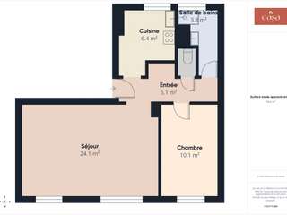 Vente appartement 3 pièces Vente appartement 3 pièces