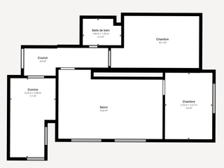Vente appartement 3 pièces
