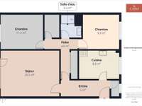 Vente appartement 3 pièces