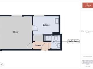 Vente appartement 2 pièces