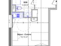 Vente appartement 1 pièce
