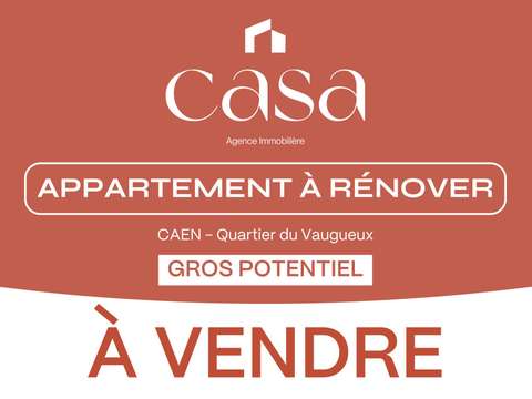Vente appartement 4 pièces Caen St-Gilles 14