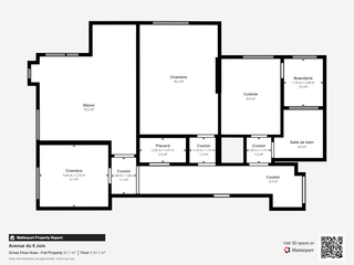 Vente appartement 3 pièces