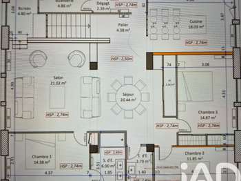 Vente appartement 5 pièces Caen St-Jean 14