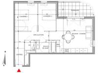 Vente appartement 3 pièces Vente appartement 3 pièces