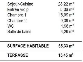 Vente appartement 3 pièces Vente appartement 3 pièces