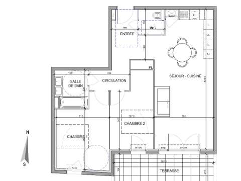 Vente appartement 3 pièces Vente appartement 3 pièces