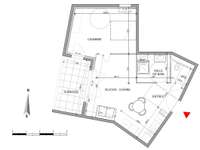 Vente appartement 2 pièces Vente appartement 2 pièces