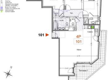 Vente appartement 4 pièces Cagnes-sur-Mer 06