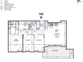 Vente appartement 4 pièces Vente appartement 4 pièces