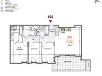 Vente appartement 4 pièces Vente appartement 4 pièces