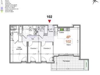 Vente appartement 4 pièces Vente appartement 4 pièces