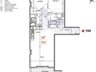 Vente appartement 3 pièces Vente appartement 3 pièces