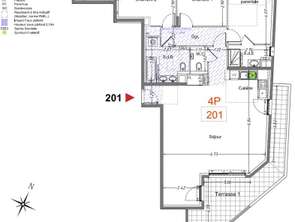 Vente Appartement 4 piècesCagnes-sur-Mer