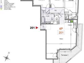 Vente Appartement 4 piècesCagnes-sur-Mer