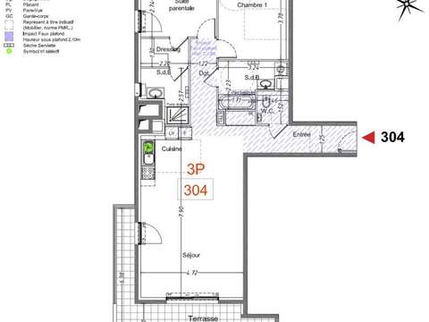 Vente appartement 3 pièces Vente appartement 3 pièces