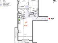 Vente appartement 3 pièces