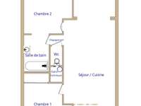 Vente appartement 2 pièces