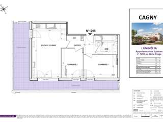 Vente appartement 3 pièces
