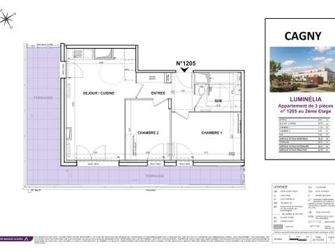 Vente appartement 3 pièces