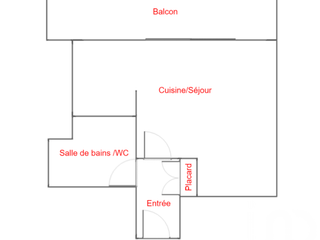 Vente appartement 1 pièce Vente appartement 1 pièce