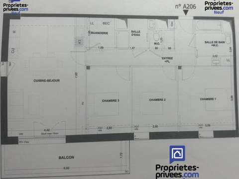 Vente appartement 4 pièces Vente appartement 4 pièces
