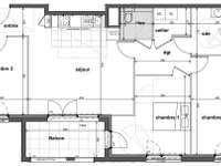 Vente appartement 3 pièces