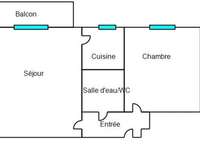 Vente appartement 2 pièces