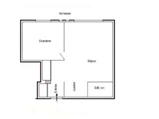 Vente appartement 2 pièces Vente appartement 2 pièces