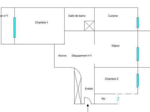 Vente appartement 3 pièces