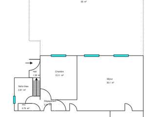 Vente appartement 2 pièces