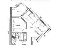Vente appartement 2 pièces