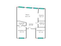 Vente appartement 3 pièces