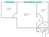 Vente appartement 3 pièces
