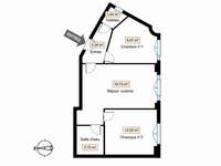 Vente appartement 3 pièces