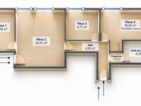 Vente appartement 4 pièces