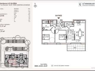 Vente appartement 3 pièces Vente appartement 3 pièces