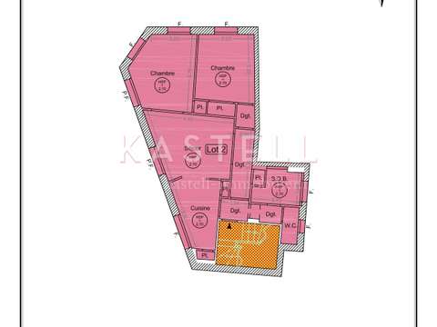 Vente appartement 2 pièces