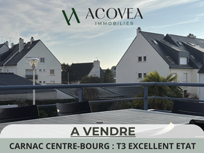 Vente Appartement 3 piècesCarnac