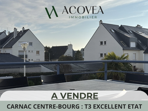 Vente appartement 3 pièces Carnac 56