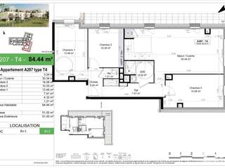 Vente appartement 4 pièces Vente appartement 4 pièces