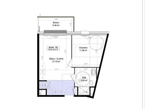 Vente appartement 2 pièces Vente appartement 2 pièces