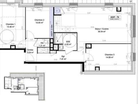 Vente appartement 4 pièces Vente appartement 4 pièces